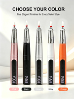 Ibelieve OEM ODM Stylo perceuse à ongles électrique sans fil, rechargeable, portable, mini, en acier inoxydable, avec poignée UK, pièce de rechange
