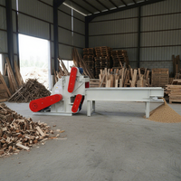 Broyeur à bois mobile puissant à haut rendement, moteur contrôlé par PLC, capacité de 2T/H, équipement de production de sciure de bois produisant des granulés de 1 à 10 mm