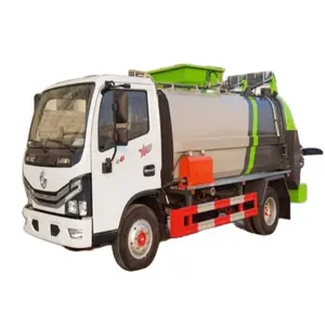 동풍 8cbm 10 톤 주방 쓰레기 음식 재활용 쓰레기 운반 트럭 주방 쓰레기 재활용 트럭