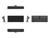 Nueva pantalla táctil de 11,3 "Carplay Android Pantalla automática con cámaras delanteras y traseras 5K + 1080P Grabación en bucle WiFi y conexión de tarjeta SD
