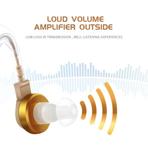 Audífono con ayuda <span class=keywords><strong>de</strong></span> oído USB, <span class=keywords><strong>amplificador</strong></span> <span class=keywords><strong>de</strong></span> audición recargable RIC - Product Image 2