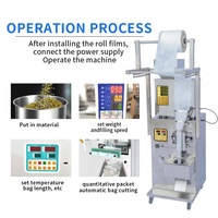 Machine d'emballage automatique de poudre à pesée avec imprimante de date et scelleuse – Prix usine