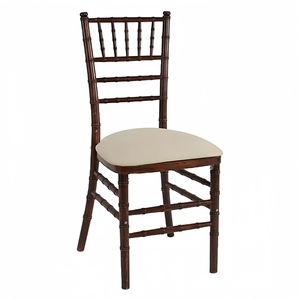 <span class=keywords><strong>Sedia</strong></span> Chiavari in Legno di Frutta - Design Moderno, Impilabile, Resistente, Fatta a Mano, per Ristorazione Commerciale - Product Image 1