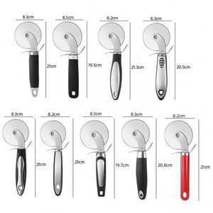 Stainless Steel Durable Cutter Single Wheel Design Sustainable <b>Baking</b> Tool for Pizza Pancake Cake Cutting Box Included - Product Image 2