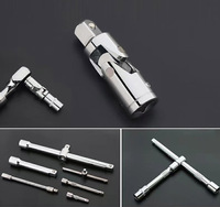 Vente en gros, 23 pièces, acier au carbone, mécanique professionnelle, clé automatique, douille, ensemble d'outils de réparation, combinaison d'outils mixtes