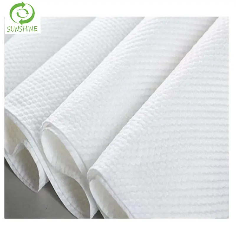 China Manufacture Supplier Polyester/Viscose Spunlace Nonwoven Fabric for Wet