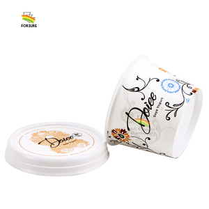 180ml nhựa PP cốc sữa chua với tùy chỉnh lá có nắp đậy 6oz IML in cốc kem ép phun sữa chua gói <span class=keywords><strong>container</strong></span> - Product Image 5