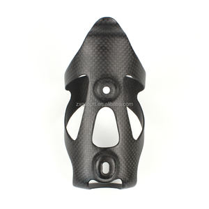 Portavasos duradero de alta resistencia, jaula para botella de agua de fibra de carbono completa ultraligera para bicicletas eléctricas de carretera, accesorios para bicicletas - Product Image 2