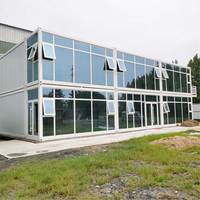 Maisons modulaires de bureau pliables à faible coût, maisons préfabriquées pliables, maisons préfabriquées, maisons conteneurs, maisons conteneurs Chine