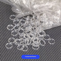 Erkoumi 10mm Carabin 8 Hebilla 9 Aleación Sujetador Correa Ajuste Anillo Deslizadores para Ropa Interior Accesorios Metal Plástico Hebillas de Hombro