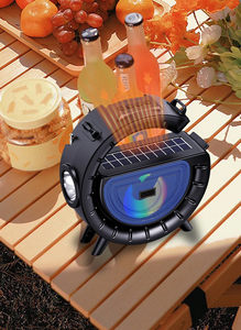 Hot Bán Lớn G Bluetooth Loa Với Đèn Pin Năng Lượng Mặt Trời Sạc Ngoài Trời Thuận Tiện Thẻ Không Dây Chèn Hệ Thống Âm Thanh - Product Image 6