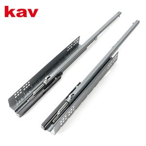 Corredera de Cajón Oculta de Extensión Completa, Ajuste 2D, Movimiento Sincronizado Suave, Resistente, para Gabinetes de Cocina, Dormitorio Exterior - Product Image 1