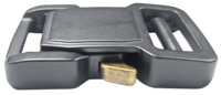 Boucle de ceinture tactique en alliage d'aluminium durable avec logo personnalisé Elapid, à dégagement rapide, pour la randonnée et les ceintures d'aventure