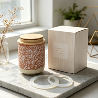 Joint d'étanchéité en caoutchouc silicone en gros pour couvercles de bocaux en bois, bande d'étanchéité blanche certifiée ISO9001 pour conteneurs de stockage domestiques