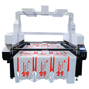 Máquina de Corte Láser CO2 de Alta Velocidad y Precisión, Totalmente Automática, con 2/4 Cabezales, Refrigeración por Agua, 180W, para Papel y Madera - Product Image 1