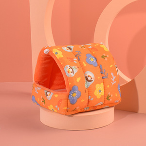 <span class=keywords><strong>Mini</strong></span> cama para mascotas, jaula nido para rata, hámster, Chinchillas, ardilla, conejillos de indias, patrón impreso para animales pequeños, camas para dormir - Product Image 2