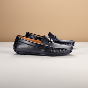 Zapatos de Cuero Europeos para <span class=keywords><strong>Hombre</strong></span>, Estilo Casual, Antideslizantes, Resistentes al Desgaste, Transpirables, de Goma, para Conducir - Product Image 1