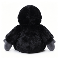 Peluche Gorille Ultra Douce et Réaliste en Coton PP, Taille Ajustable, Anti-Stress, Oreiller de Sommeil pour Enfants, Cadeau de Fête Unisexe