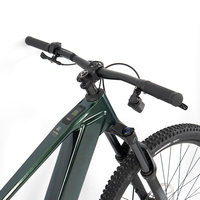 Nouveau VTT électrique EM19 en carbone 2026, Wheeltop sans fil 12 vitesses, VTT électrique tout suspendu pour homme, 29/27,5 pouces