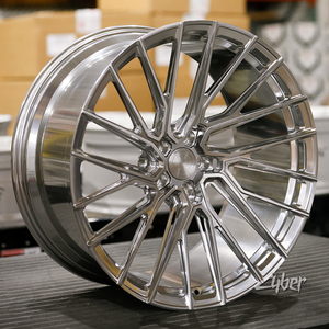 ล้อแม็ก EVO-6T ปลอมแปลงแบบเว้ากำหนดเองขอบล้ออัลลอยด์18 "-26" 5X120สำหรับ BMW Mercedes Audi Porsche Ford Range roaston <span class=keywords><strong>Martin</strong></span> - Product Image 1