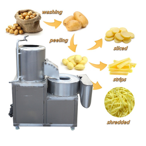 Affettatrice per manioca pelapatate a spirale per patate vegetali affettatrice Peladora De Papas Maquina Peladora Picadora De Papas - Product Image 1