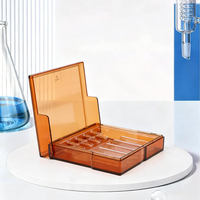 Boîte de rangement portable d'urgence pour médicaments, pilules et liquides, transparente/couleur personnalisée, en plastique, personnalisable, haute qualité, pour pharmacie
