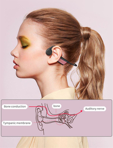 Nâng cao xương dẫn thể thao không thấm nước tai nghe với da thân thiện với vật liệu cho bơi Triathlon - Product Image 5