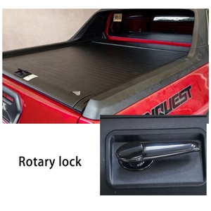 ฝาปิดกระบะรถบรรทุกแบบแข็งพับเก็บได้4x4ฝาม้วนอลูมิเนียมกันน้ำสำหรับ Toyota สำหรับ HILUX Revo - Product Image 6