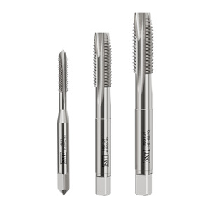 Tarauds métriques Hashen en zinc M2 M3 M4 M5 M6 M8 M10 M12 M14 M16 M18 M20 M22 M24 M27 pour filetage traversant - Product Image 1