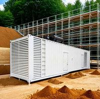 Groupe électrogène super silencieux à faible niveau sonore pour la construction urbaine, la location et les solutions d'alimentation temporaire