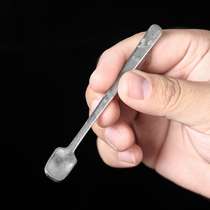 โรเวอร์ คาเมลช้อนกาแฟไทเทเนียม ที่คนกาแฟด้ามยาว ช้อนชาขนาดเล็ก ช้อนเอสเปรสโซขนาดเล็ก อุปกรณ์เสริมบาร์กาแฟ - Product Image 6