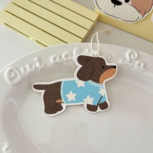Éponge de cuisine en cellulose super absorbante FF5650, réutilisable, mignonne, en forme de <span class=keywords><strong>chien</strong></span>, pour nettoyer la vaisselle - Product Image 2