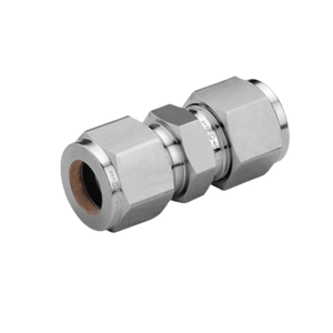 <strong>Straight</strong> Tube Connector 1/8&quot; 304 316 316L Tube <strong>Fittings</strong> Stainless Steel NPT <strong>Compression</strong> Tube <strong>Fitting</strong> Double Ferrule Union - Product Image 5