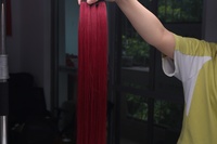 Extensions de cheveux Remy à tissage papillon, aspect réaliste, livraison rapide, perruque Water Weave, machine à coudre pour perruques pour femmes