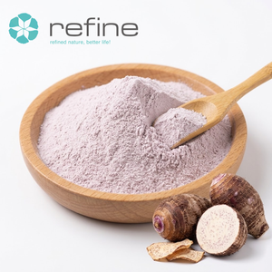 Poudre de <span class=keywords><strong>Taro</strong></span> Soluble dans l'Eau, Extrait de Racine de <span class=keywords><strong>Taro</strong></span>, Colocasia Esculenta, Ingrédient Alimentaire Instantané en Vrac - Product Image 2