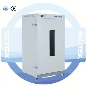 Horno de secado y esterilización controlado por PID de aire caliente SCITEK con estantes ajustables libremente - Product Image 1