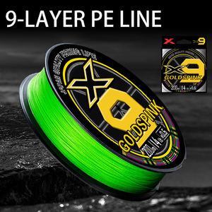 Línea de Pesca Trenzada Personalizada de Japón de 4/8/9/12 Hebras de Alta Calidad y Súper Fuerte, Sedal de Multifilamento PE para Agua Salada - Product Image 2