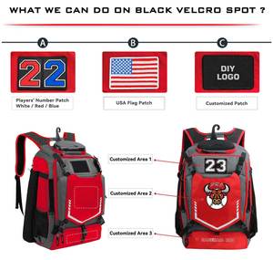 Kopbags tùy chỉnh <span class=keywords><strong>Gary</strong></span> Camo bóng chày Ba lô softball đội Túi - Product Image 4