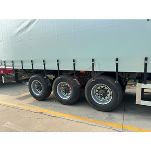 Semirimorchio a Tenda Laterale ad Alta Resistenza per Scarico Efficiente di Forniture per Supermercati - Product Image 3