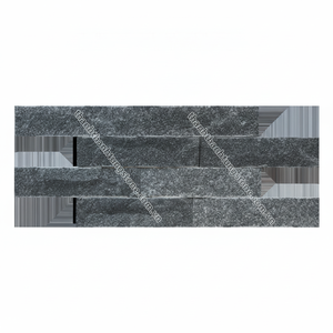 Mejor Oferta: Paneles de Mármol Negro Modernos con Superficie Dividida para Decoración de Hoteles y Villas, Revestimiento de Pared de Piedra Natural Impermeable - Product Image 1