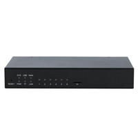 Synway UC200-60 VoIP IP PBX, 300 Extensiones SIP, 60 Llamadas Simultáneas, 4FXO+2FXS, Sistema de Voz Unificado con Doble Línea 10/100M NAT