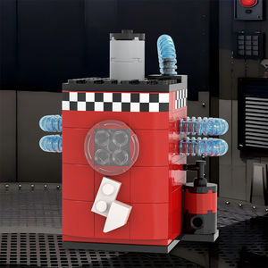 <span class=keywords><strong>FNAF</strong></span> Five Nights at Freddy's, Estación de Carga con Vulnerabilidades de Seguridad, PhatStacks, Juego de Construcción de Bloques - Product Image 6
