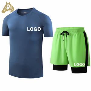 Ensembles de T-shirts Streetwear Personnalisés avec Logo en Matériaux Premium 2026 – Traje Manga Corta Grande Taille – Ensembles de T-shirts d'Été à Manches Courtes pour Hommes - Product Image 1