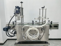 Machine de remplissage et de bouchage automatique à pompe magnétique de bureau LX pour liquides, huiles essentielles, parfums, jus et boissons