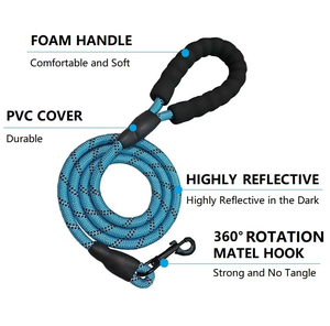 Offerta di rinfuse Multi colori prodotti per animali da compagnia guinzaglio riflettente per cani e gatti sicuri durante la notte - Product Image 5