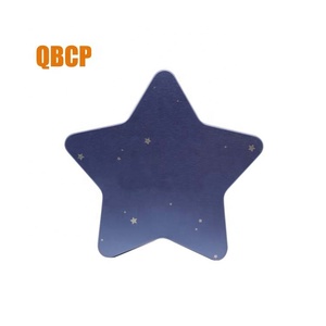 Custom Designed Christmas Tree Shaped Tin Box with MDF Recyclable for <strong>Candy</strong> or Food Storage - Product Image 3