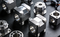 Boîtier de bras de robot en aluminium usiné sur mesure par CNC, composants de précision, robots industriels, pièces de robots