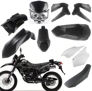 13 шт., комплект обтекателей для передних фар мотоцикла Kawasaki KLX250 S/SF 2008-19 D-Tracker X 250