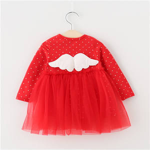 Vêtements décontractés pour enfants, boutique de vêtements, robe de cérémonie en coton pour petites filles, robe swing pour bébé - Product Image 2