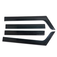 Fabricant Jimny 2018, pare-pluie noir à 3 portes, déflecteur de fenêtre pour Suzuki Jimny 2018-2020, accessoires